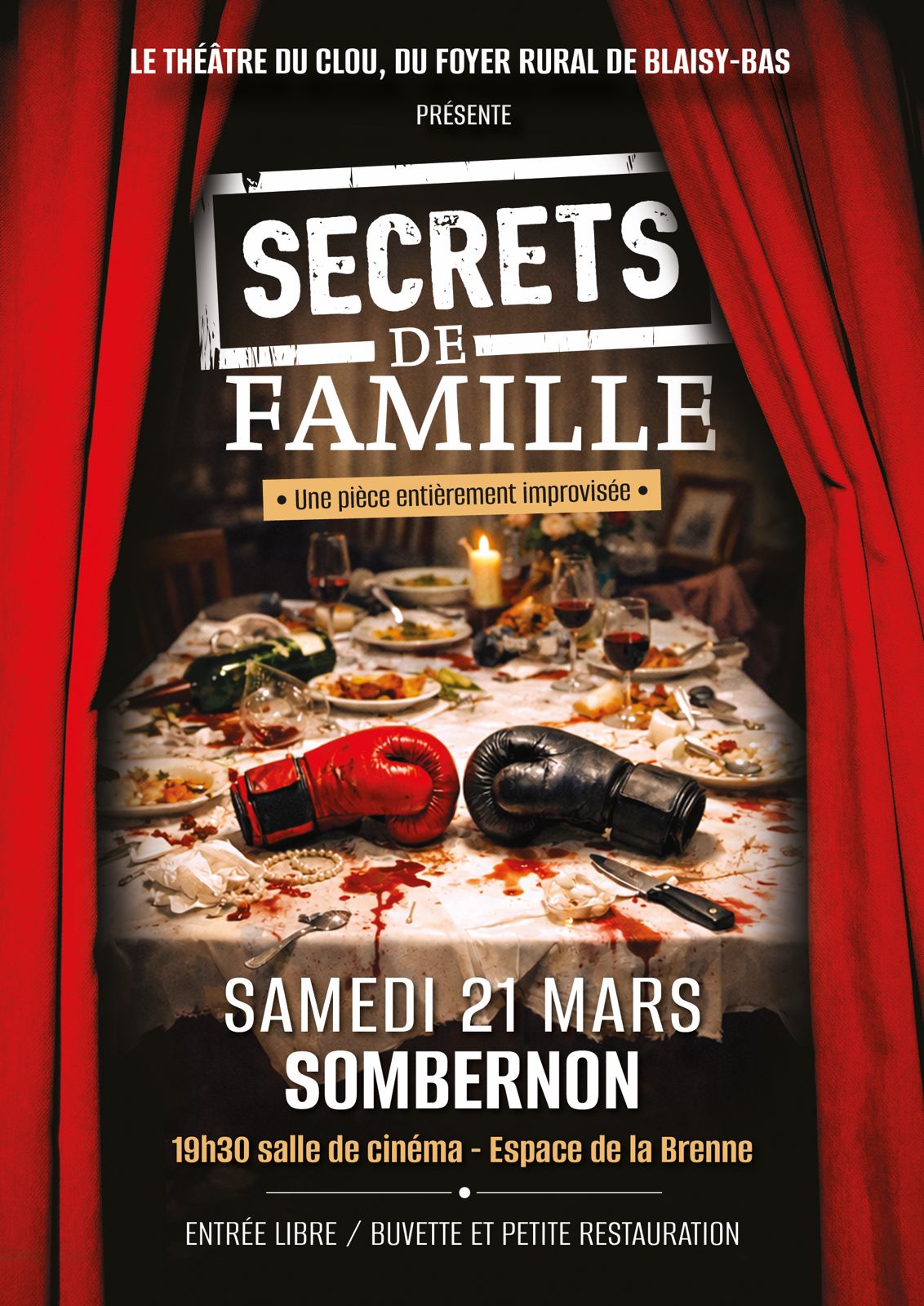 affiche secrets de famille